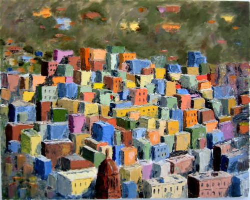 GUANAJUATO, MEXICO      OIL ON CANVAS 24X30