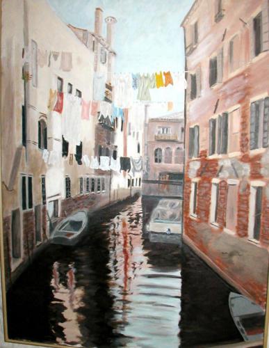 VENICE      OIL ON CANVAS 18X24