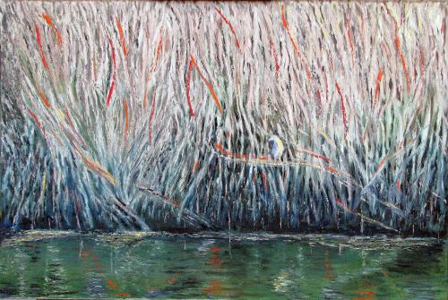 APALACHICOLA RIVER #2   OIL ON CANVAS 24X36