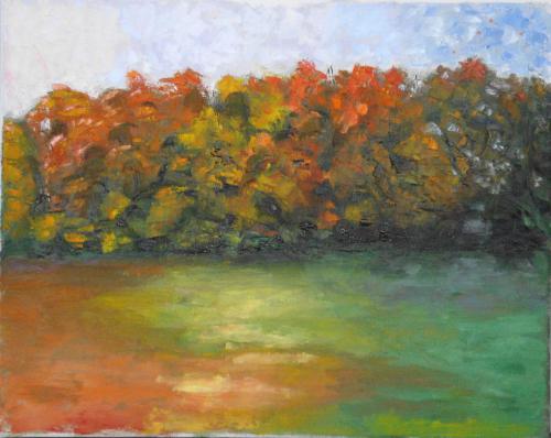 EDEN PARK OIL ON CANVA 16X20